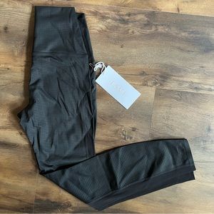 TAVI Mesh Panel Black Leggings